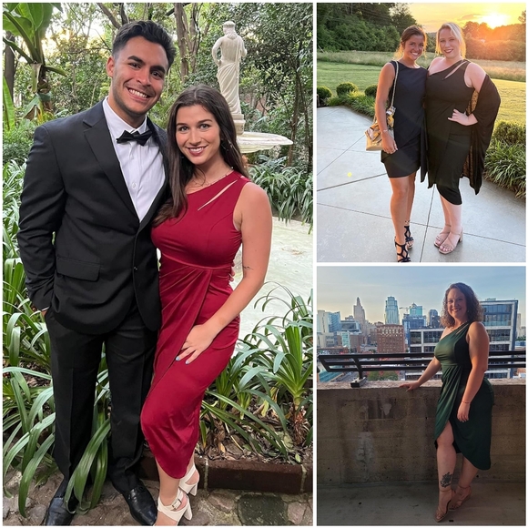 NWT Prettygarden Black One Shoulder Ruched Cocktail Formal Knee Midi Dress XL - Picture 11 of 16